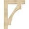 Ekena Millwork Westlake Block Rough Sawn Bracket, Douglas Fir, 6"W x 34"D x 46"H BKT06X34X46WTL05RDF - alternate 4
